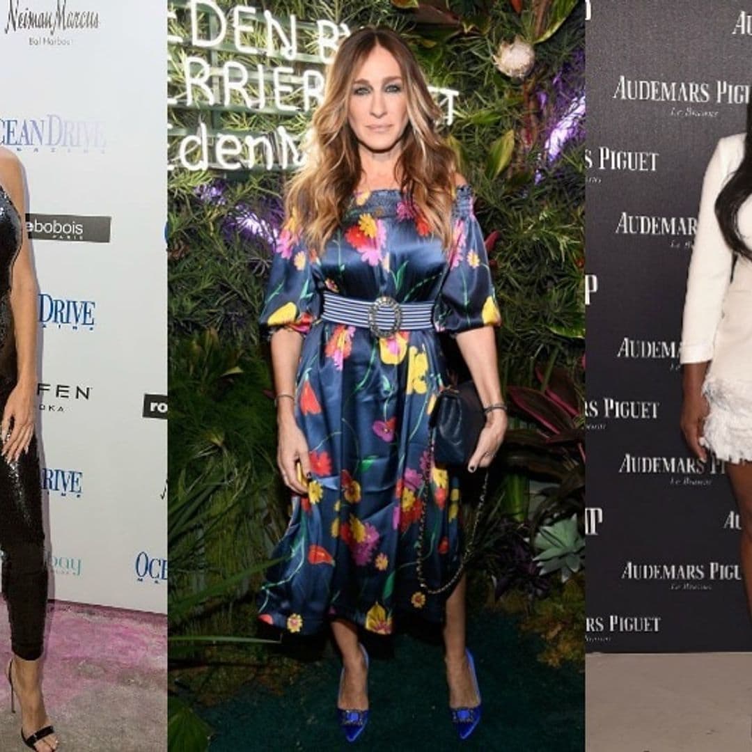 Heidi Klum and Sarah Jessica Parker show off their Art Basel style, plus more must-see red carpet looks