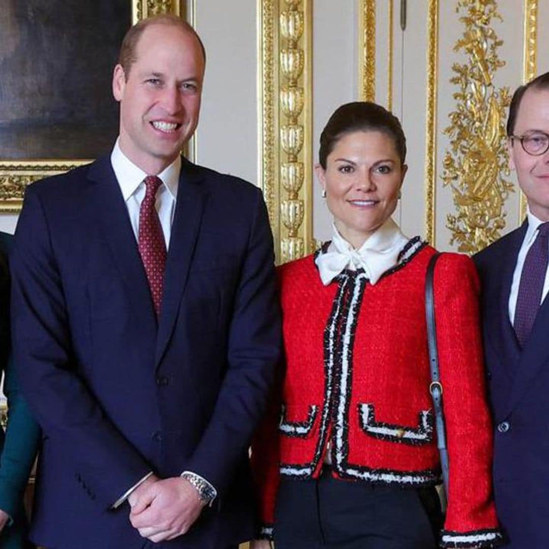 What Crown Princess Victoria said about William and Kate following her visit to the UK