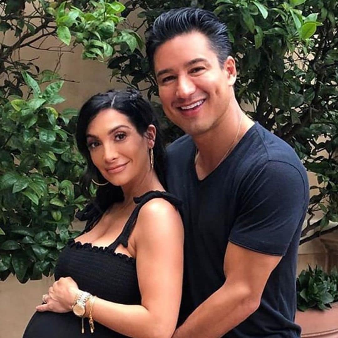 Mario Lopez and his wife welcome a baby boy - see the first picture!