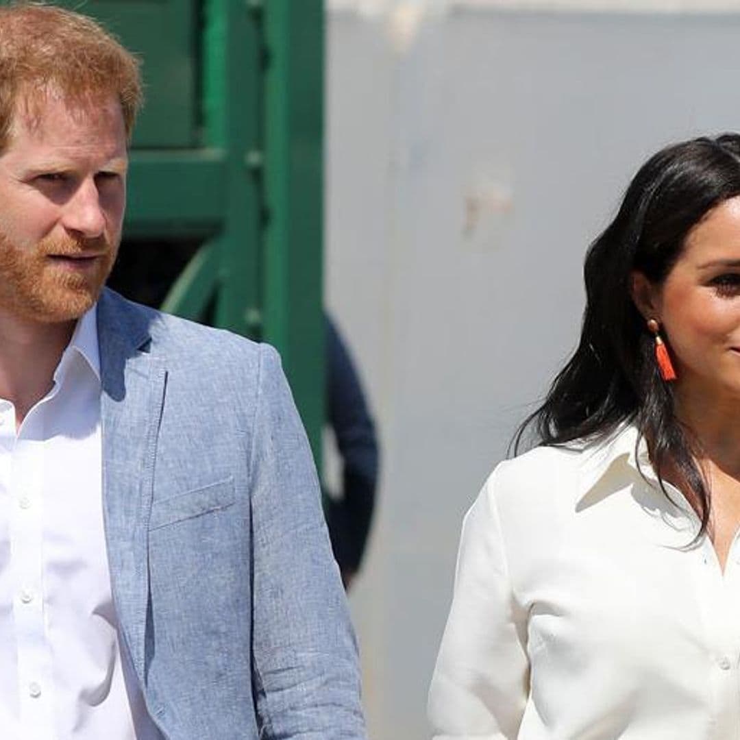 Meghan Markle and Prince Harry make first appearance after releasing statement