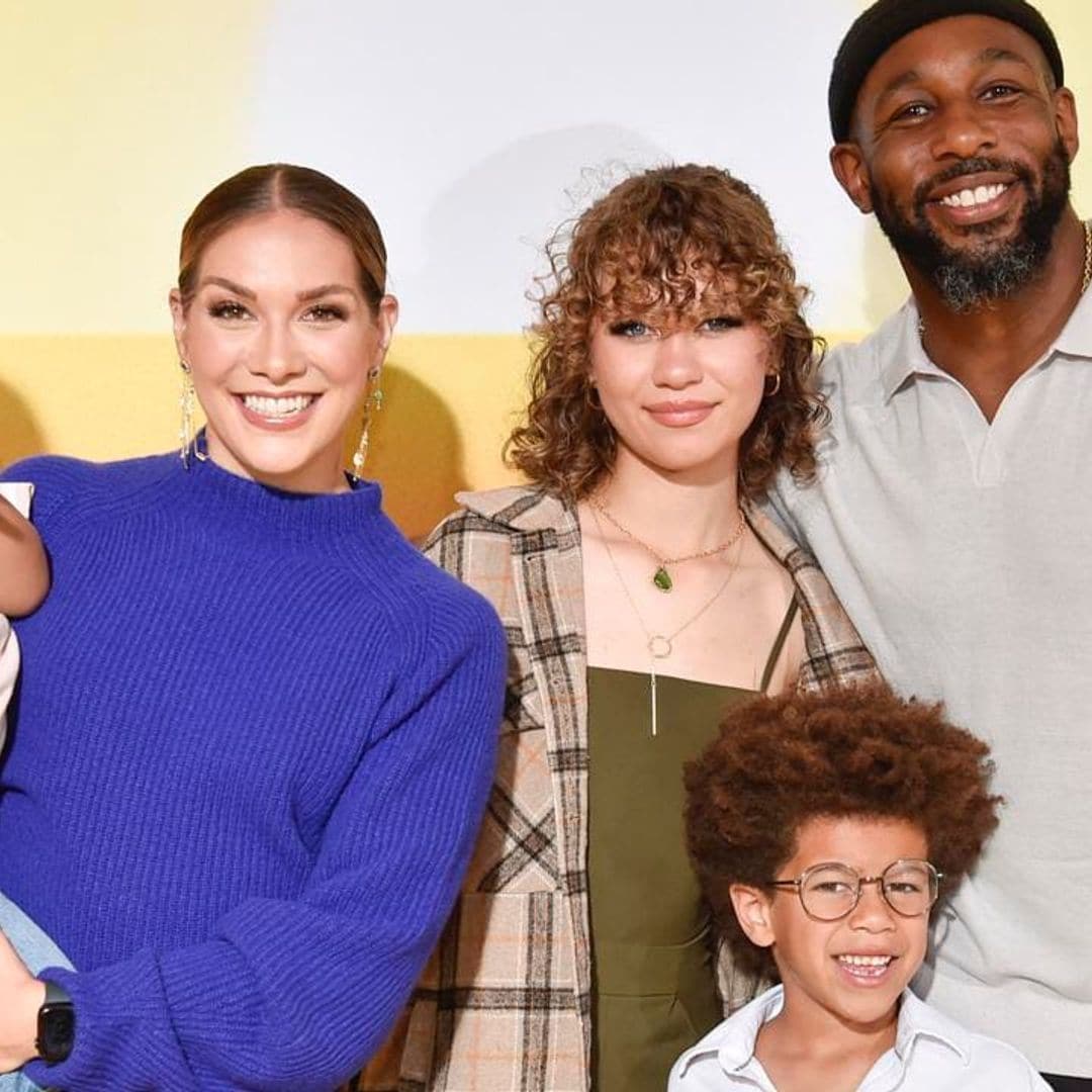 tWitch’s wife Allison Holker celebrates Easter with her kids