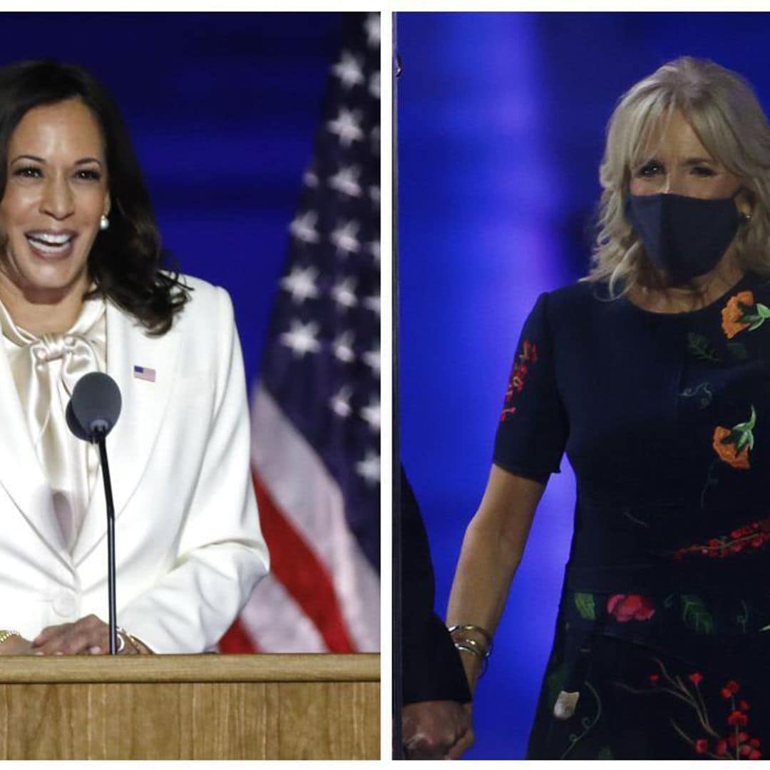 Vice President-elect Kamala Harris and First Lady Jill Biden wore Latinx fashion brands after historic victory