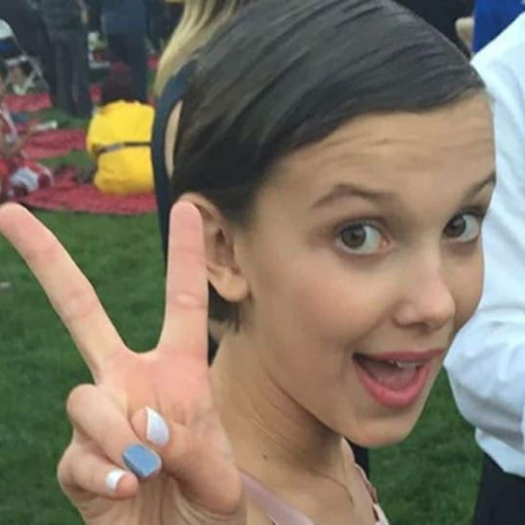 Millie Bobby Brown talks her 'strange' first kiss and which 'Friends' star gave her advice