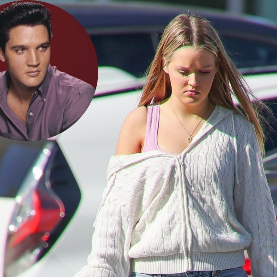 Elvis Presley's lookalike granddaughter turns heads in rare public appearance