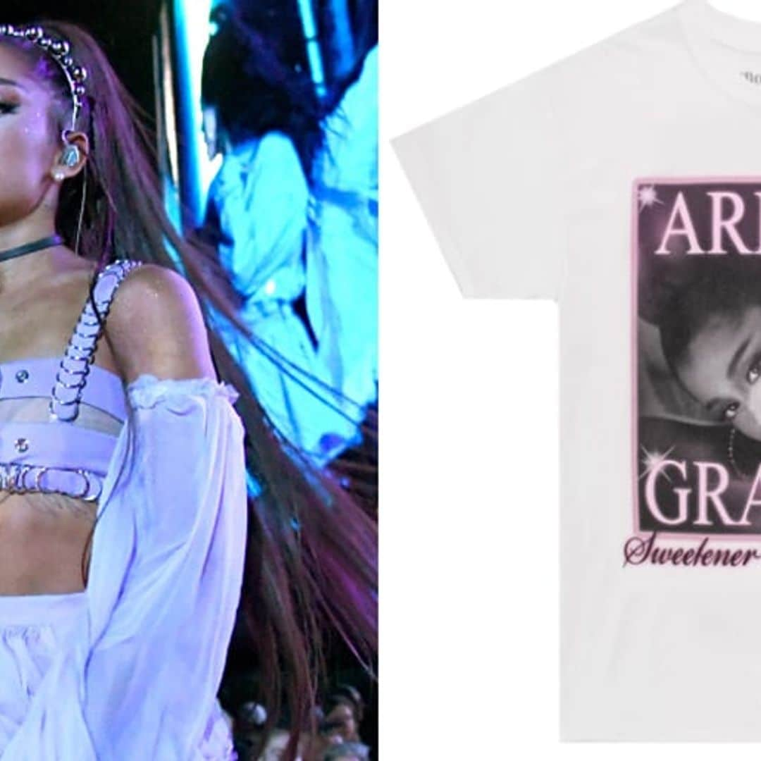 Get 'greedy' for Ariana Grande's new fashion merch from her Sweetener Tour