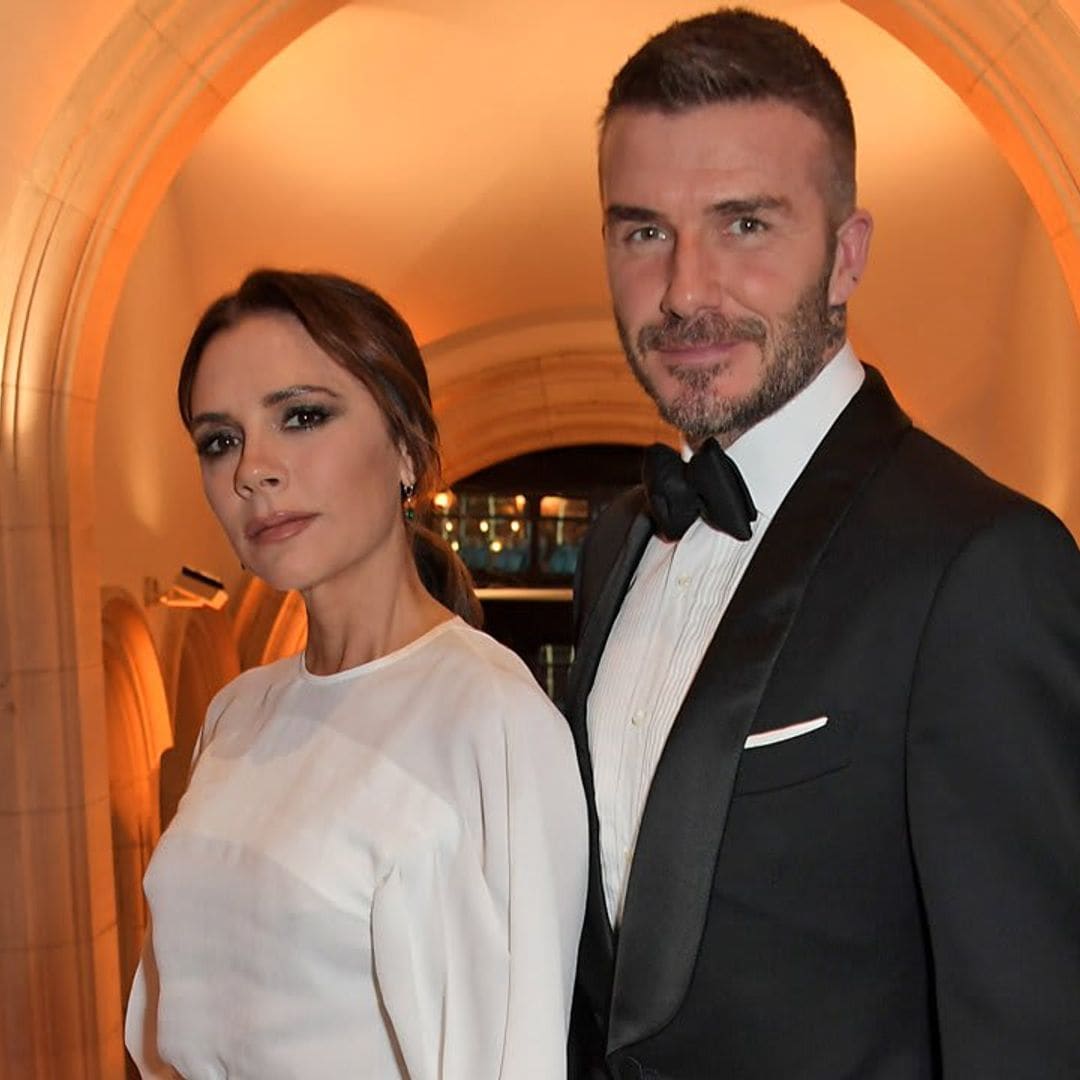 Victoria Beckham roasts her matching outfits with husband David