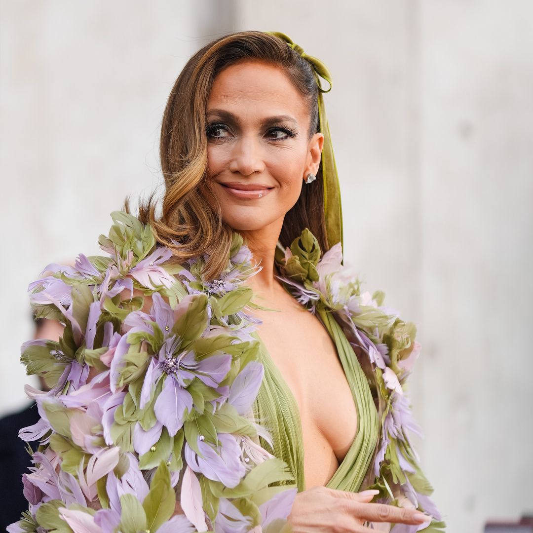 Jennifer Lopez steps out in floral ensemble and no wedding ring in New York City