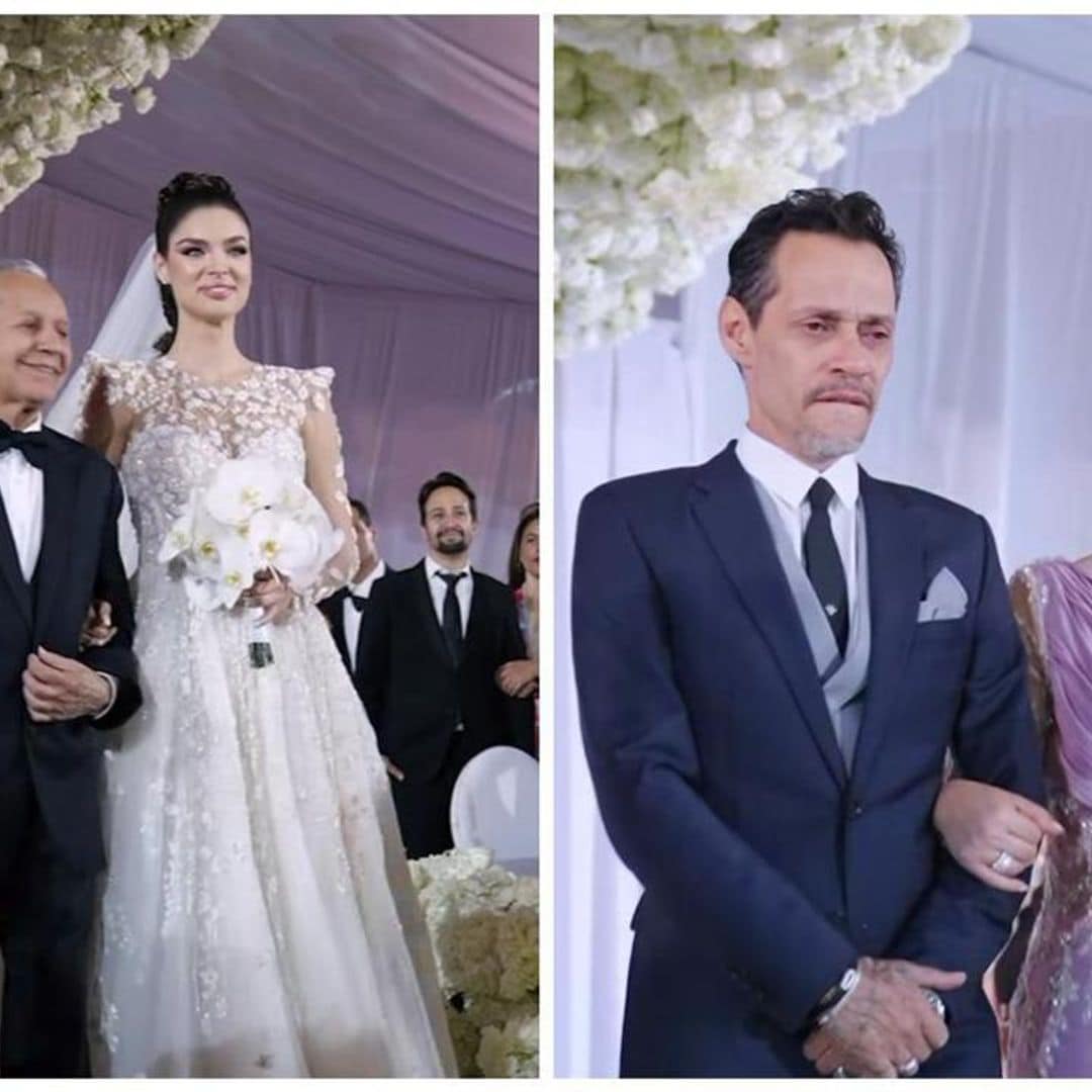 The most heartwarming moments of Marc Anthony and Nadia Ferreira’s wedding