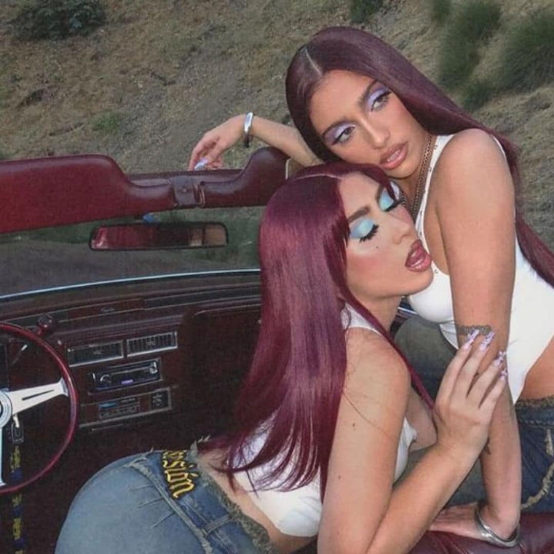 Kali Uchis drops a new denim collection with Lourdes Leon as a model