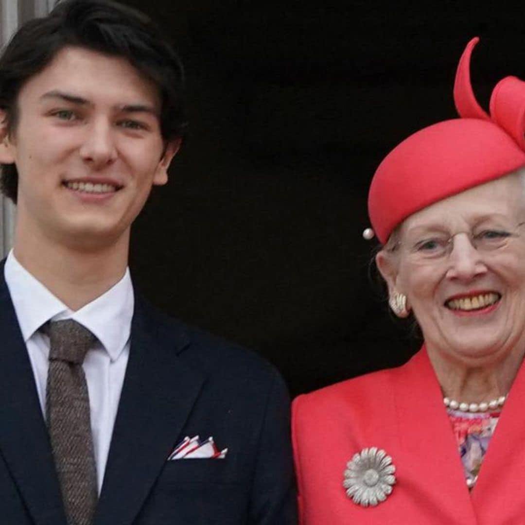 Queen Margrethe’s grandson speaks out after losing Prince title