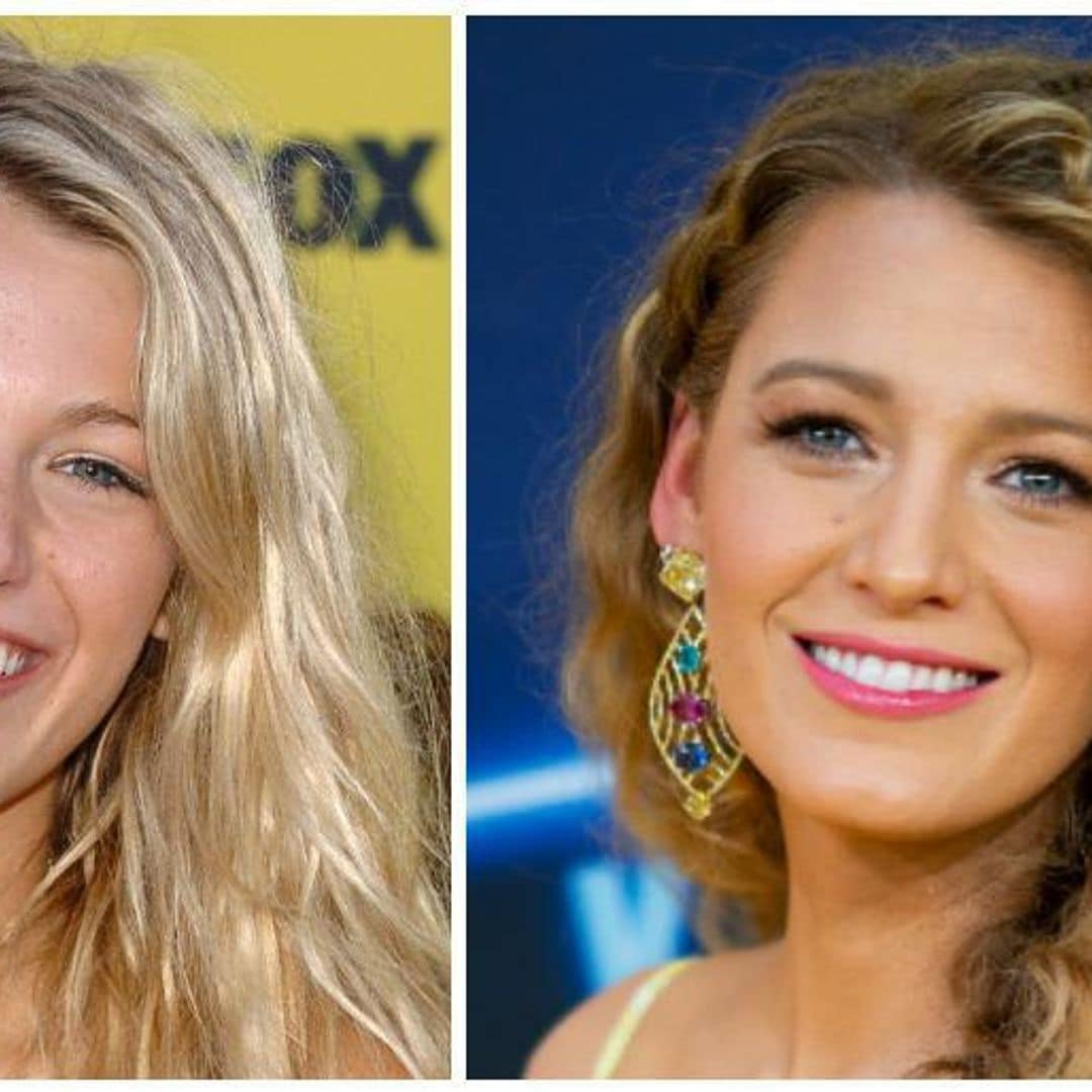 Cute both before and after! Blake Lively's gorgeous Hollywood transformation