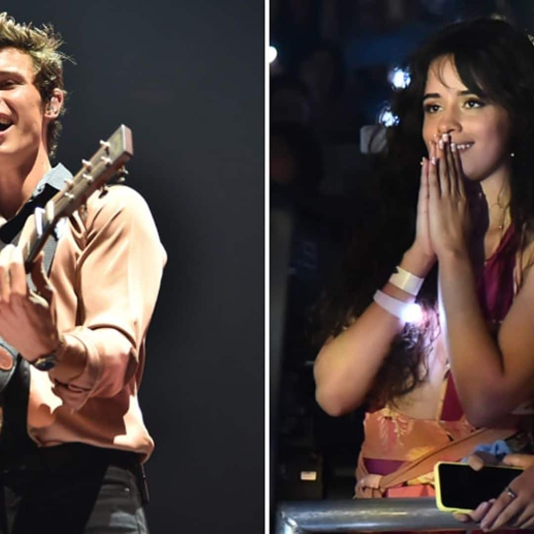 Camila Cabello watching Shawn Mendes perform is the most adorable thing ever