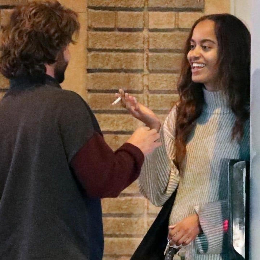 Malia Obama enjoys the night in LA with a mystery man