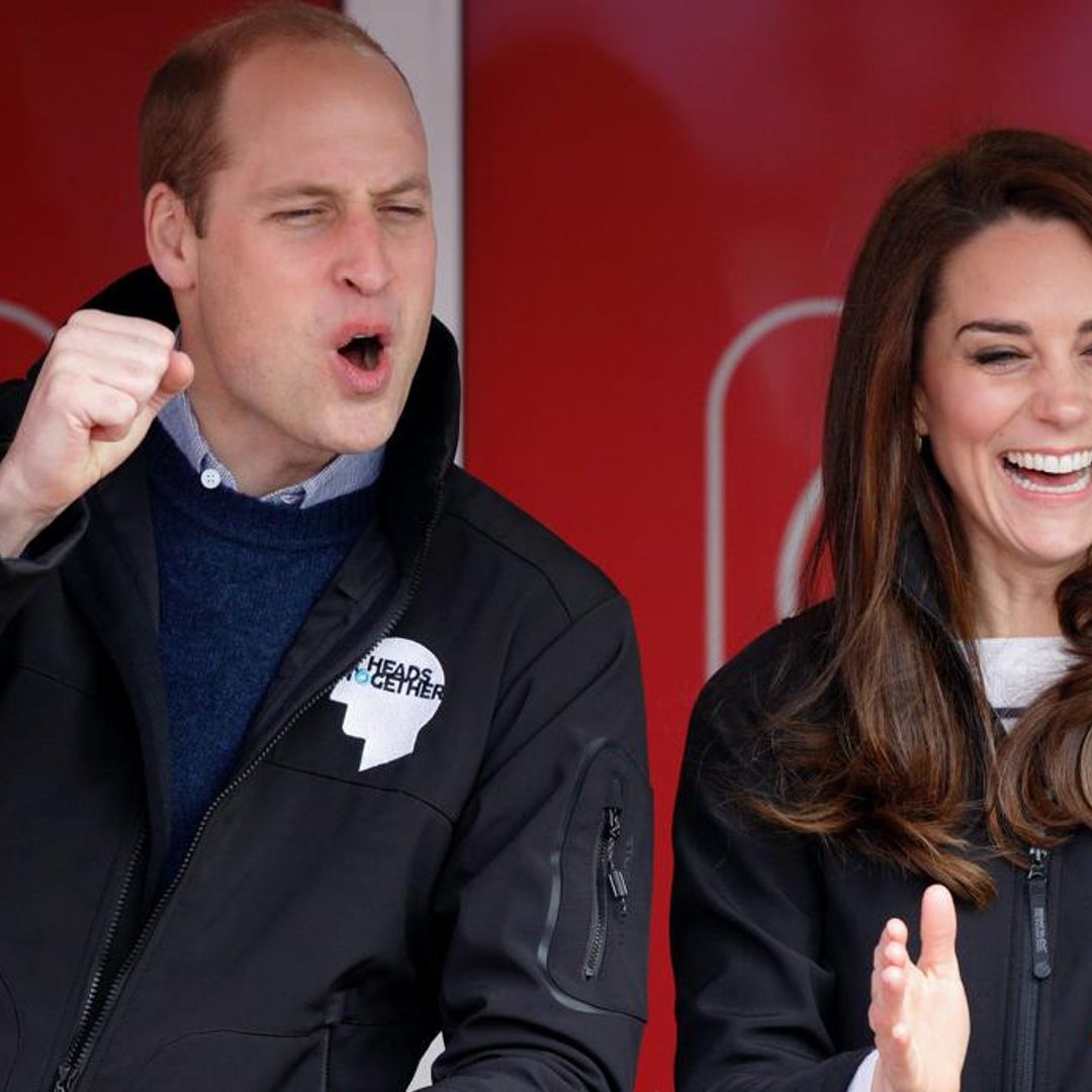 Prince William can’t contain his excitement in rare personal social media message