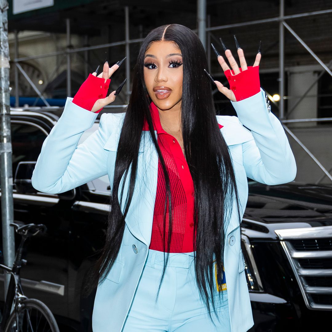 Cardi B responds to speculation about naming her third child after a natural phenomenon