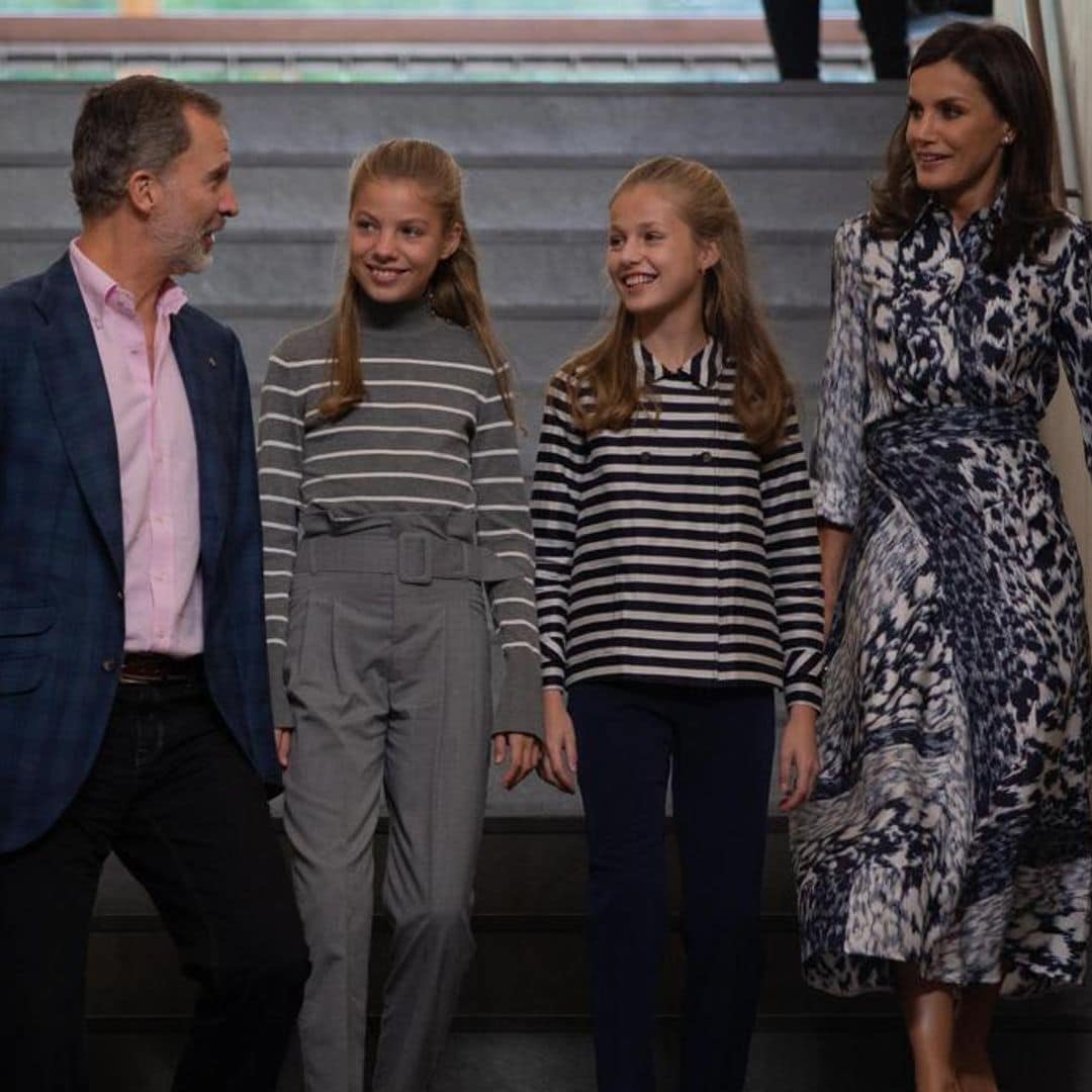 Queen Letizia and King Felipe take Spanish Princesses to see the new Star Wars movie