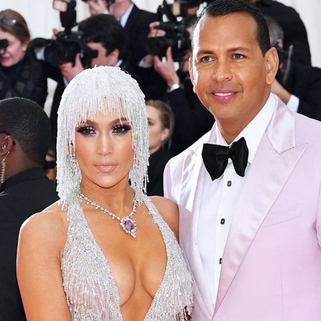 Jennifer Lopez and Alex Rodriguez astound at the iconic spot where they made their red carpet debut