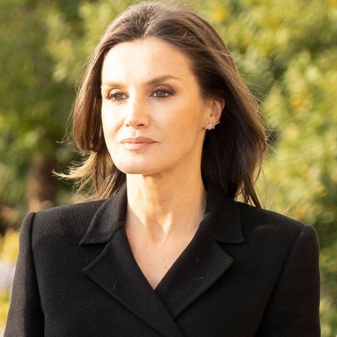 Queen Letizia of Spain mourning death of close family member