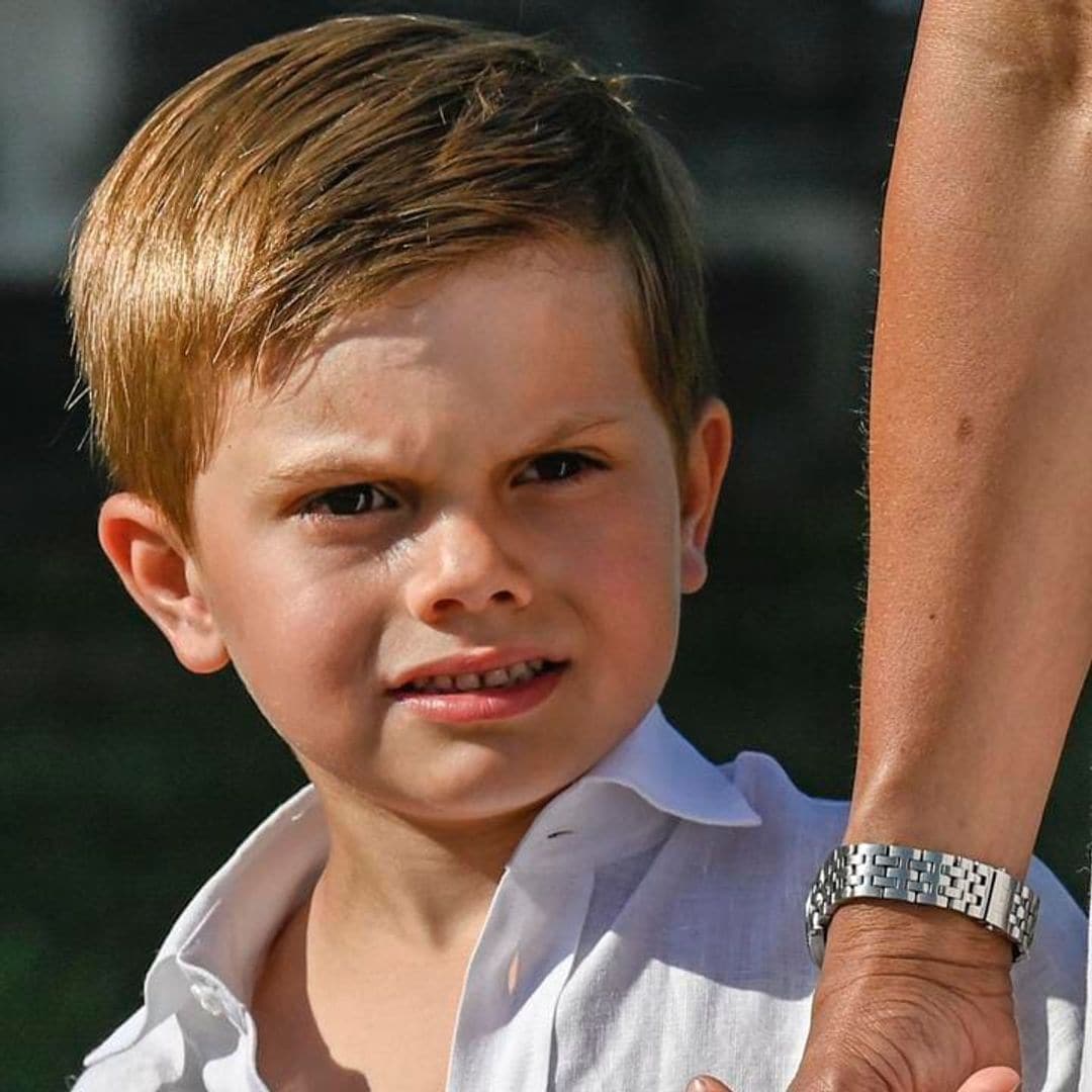 Crown Princess Victoria snaps son Prince Oscar’s adorable birthday photo