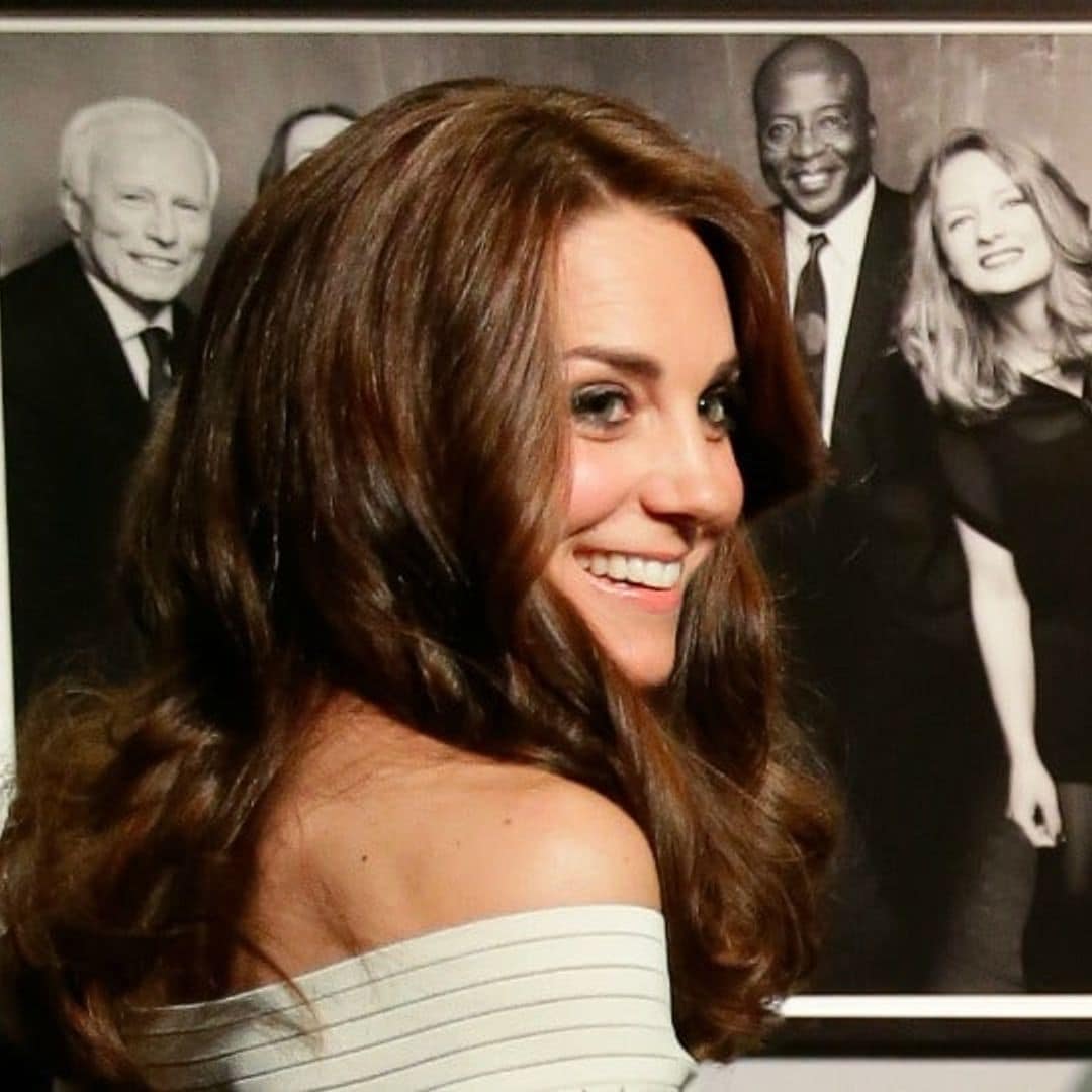 Kate Middleton is on trend in off-the-shoulder dress for night at the museum