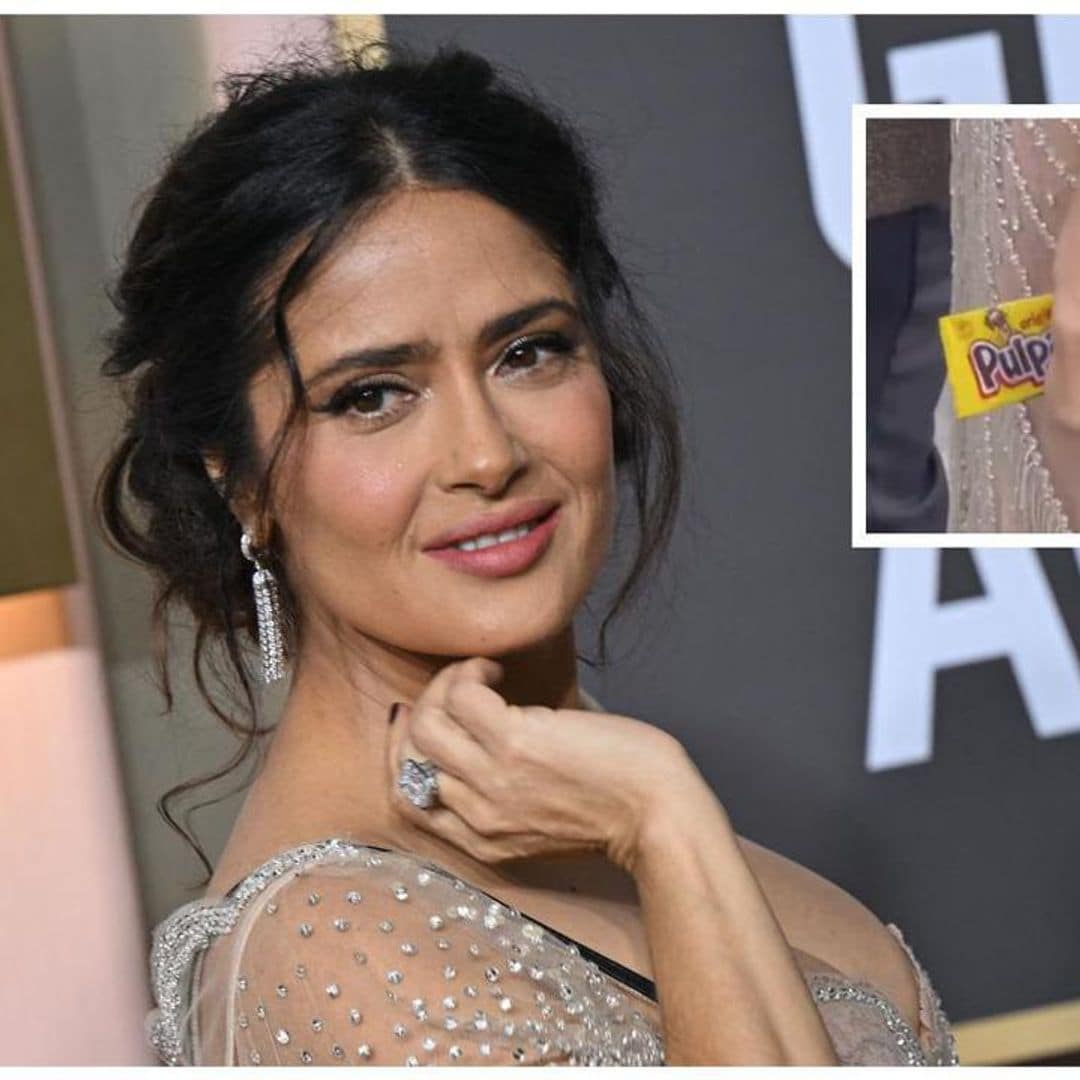 The very Mexican snack Salma Hayek sneaked to the 2023 Golden Globes