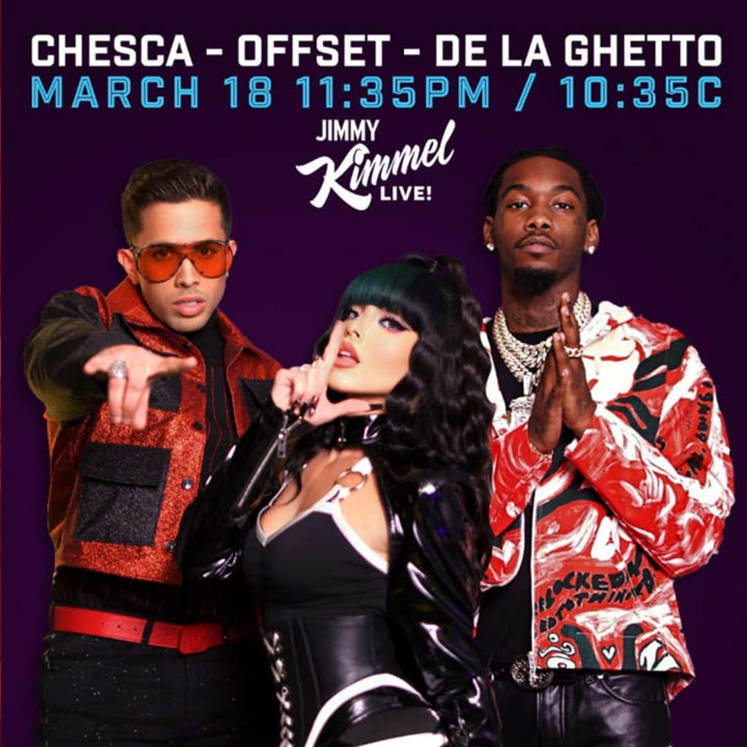 CHESCA will perform on Jimmy Kimmel Live! with Offset and De La Ghetto (Exclusive)