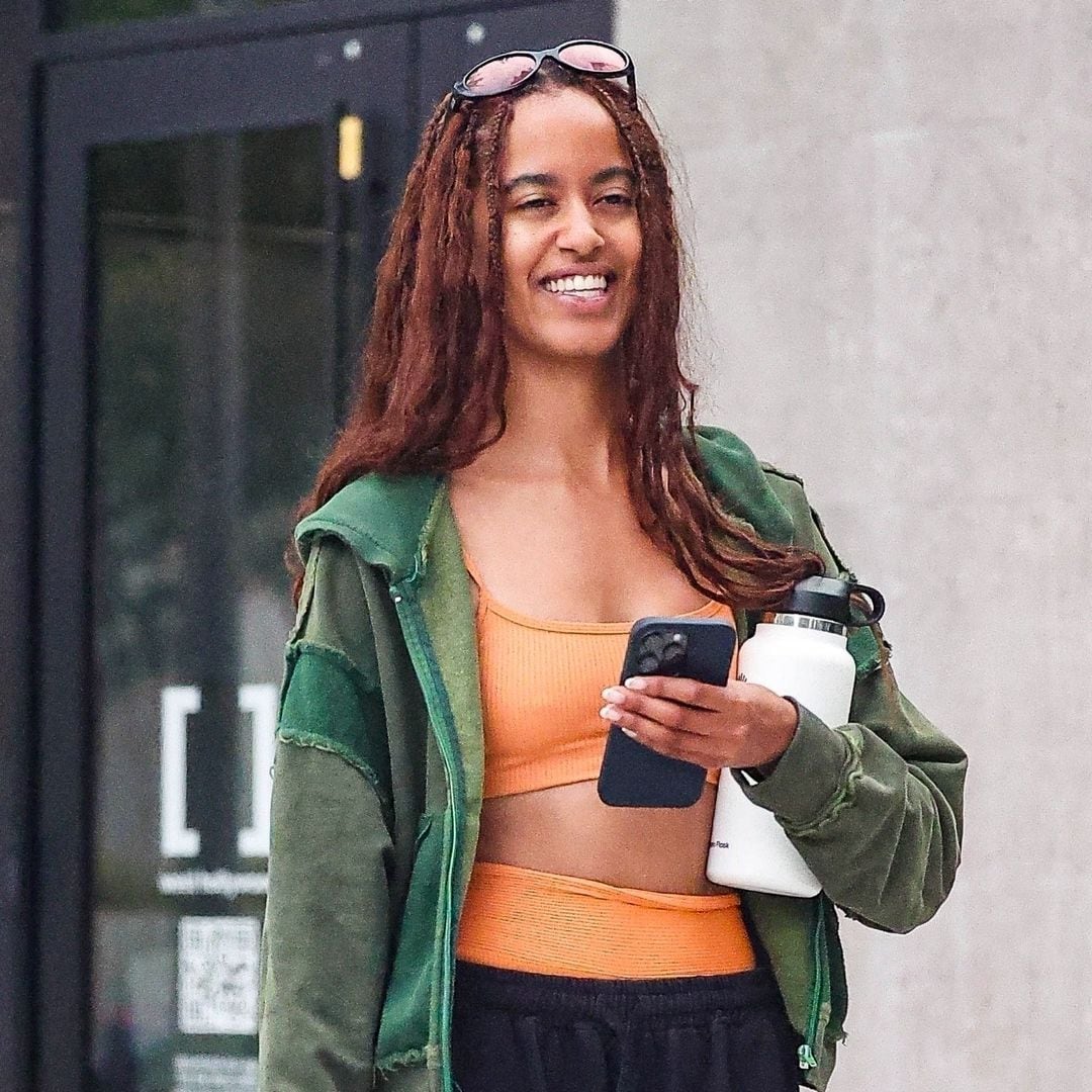 Malia Obama was spotted radiant and refreshed after a gym workout