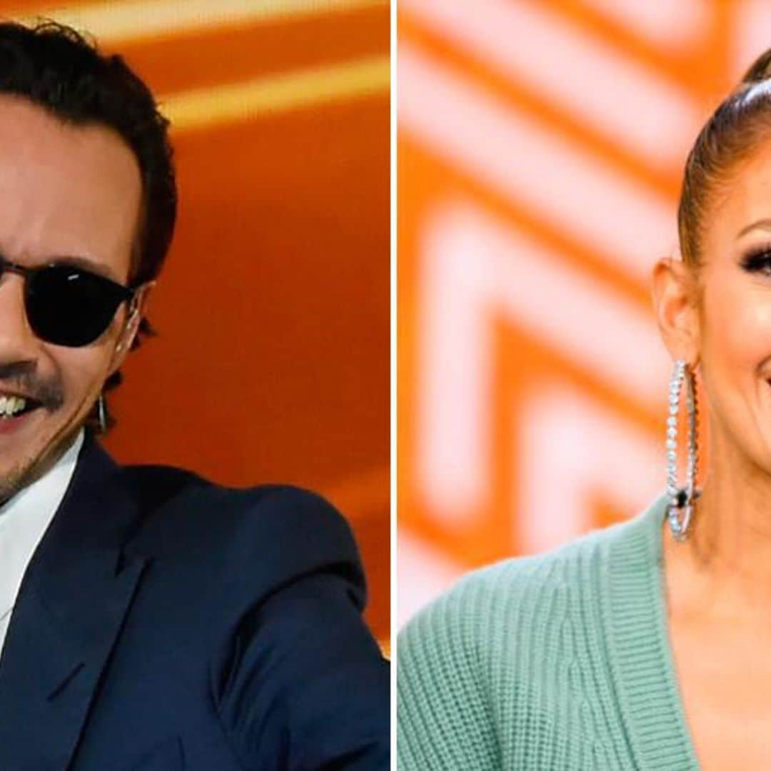 Marc Anthony hilariously bumps into Jennifer Lopez at an L.A. hotel