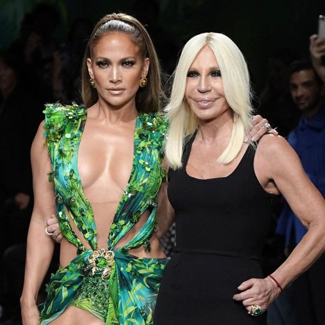 Donatella Versace gives the back story behind Jennifer Lopez's runway debut