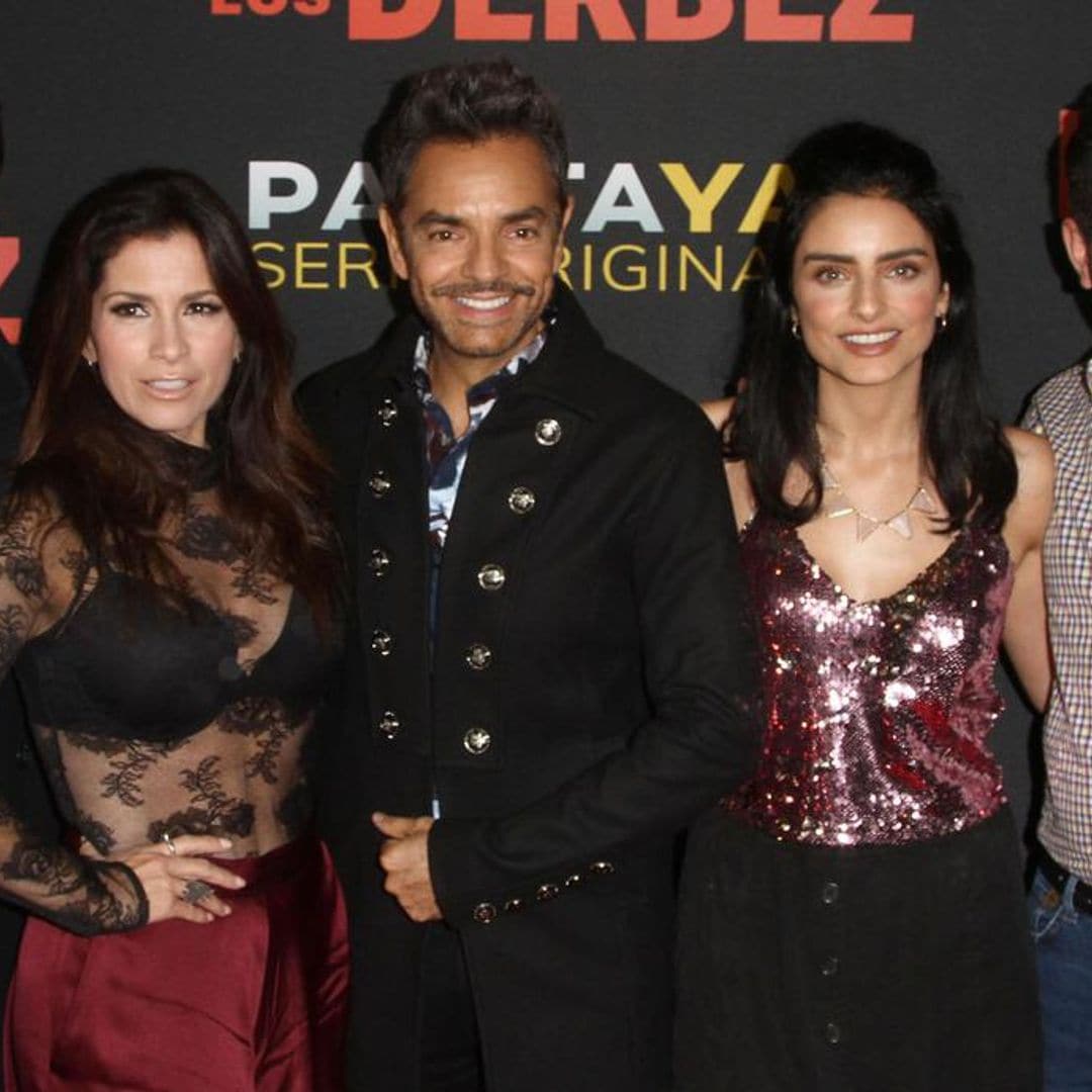 HOLA! USA cover stars, Eugenio Derbez and family, have glam night out as they launch their new show