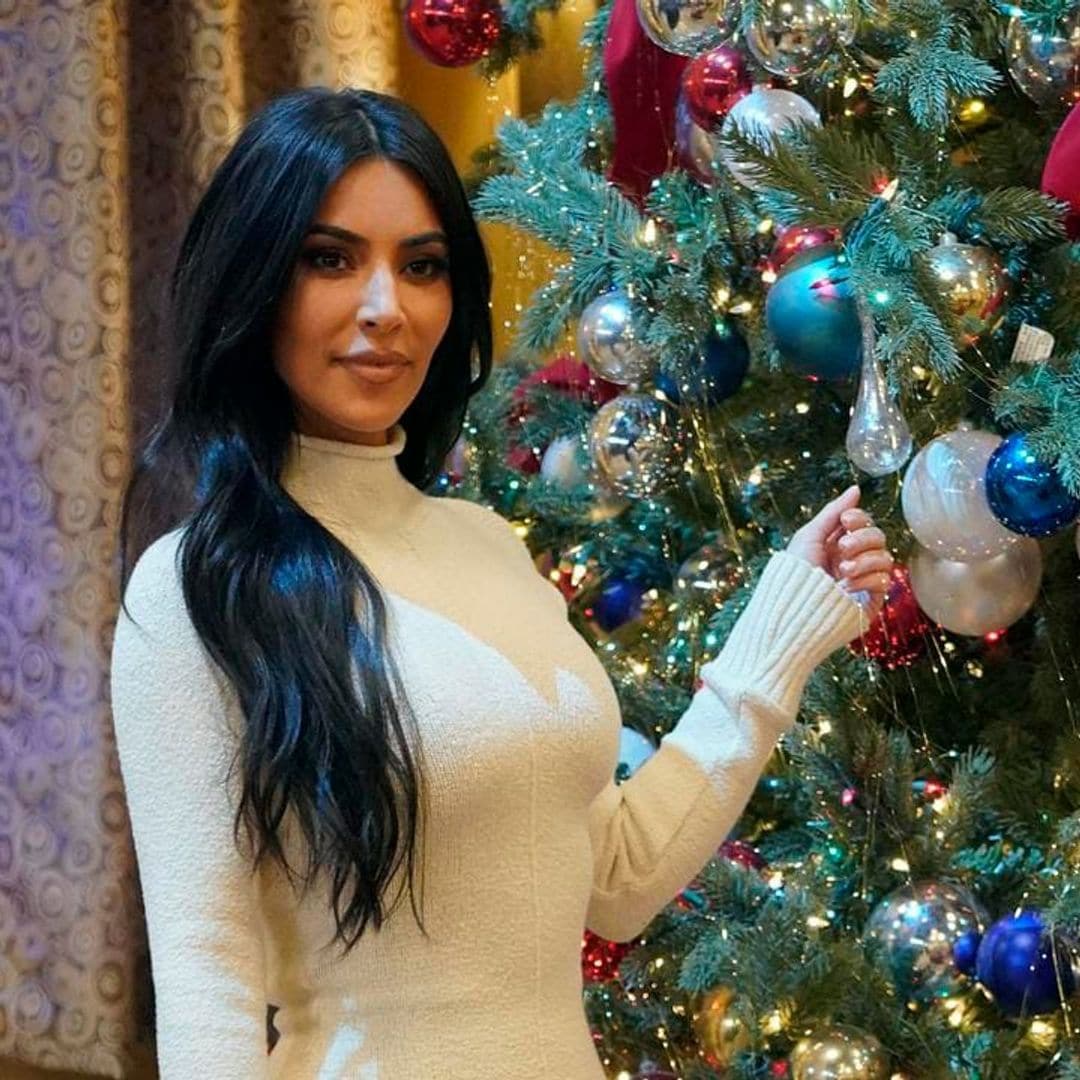 Kim Kardashian reveals there’s 12 Christmas trees in her home