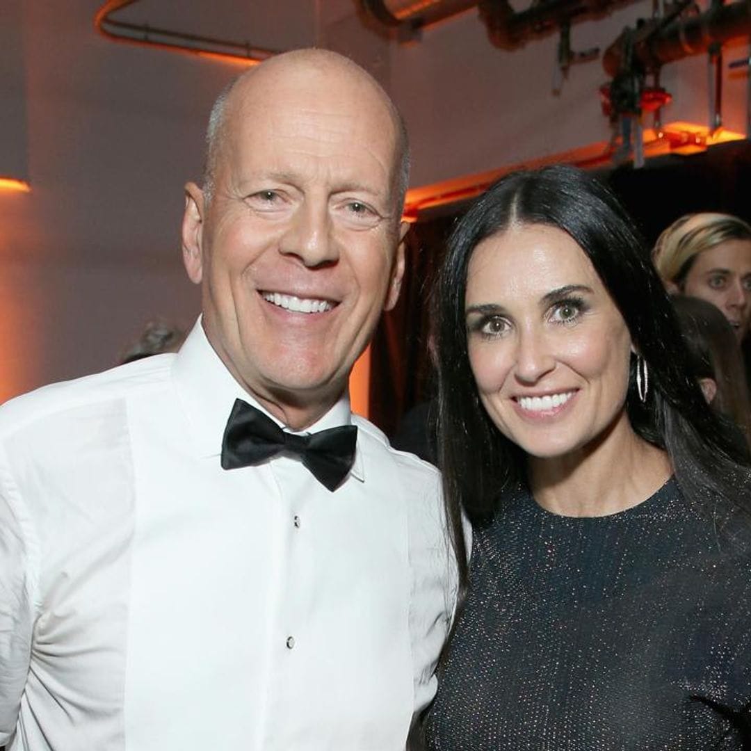 Demi Moore shares video of Bruce Willis’ 68th birthday celebration