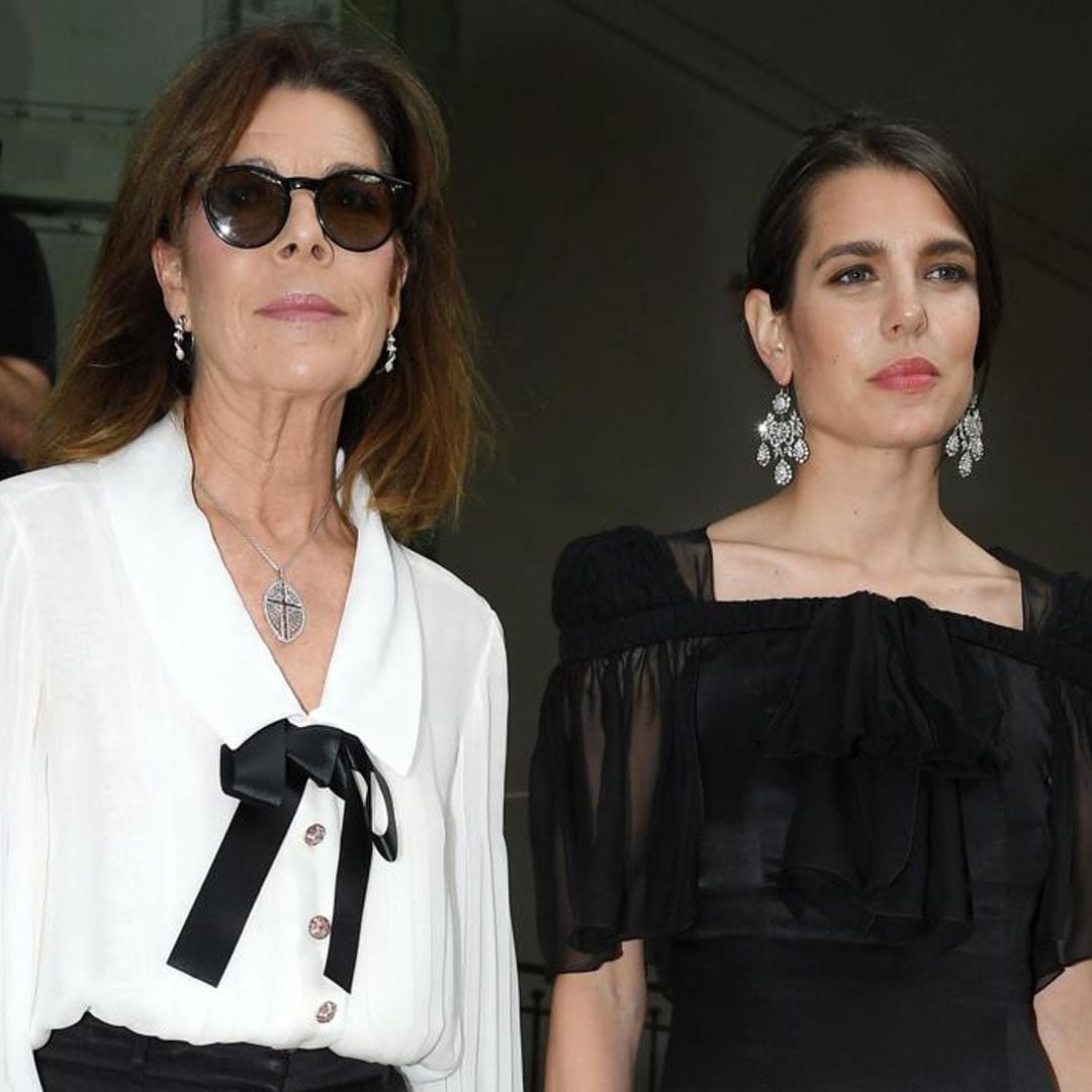 Princess Caroline and daughter Charlotte Casiraghi team up for engagement in Monaco