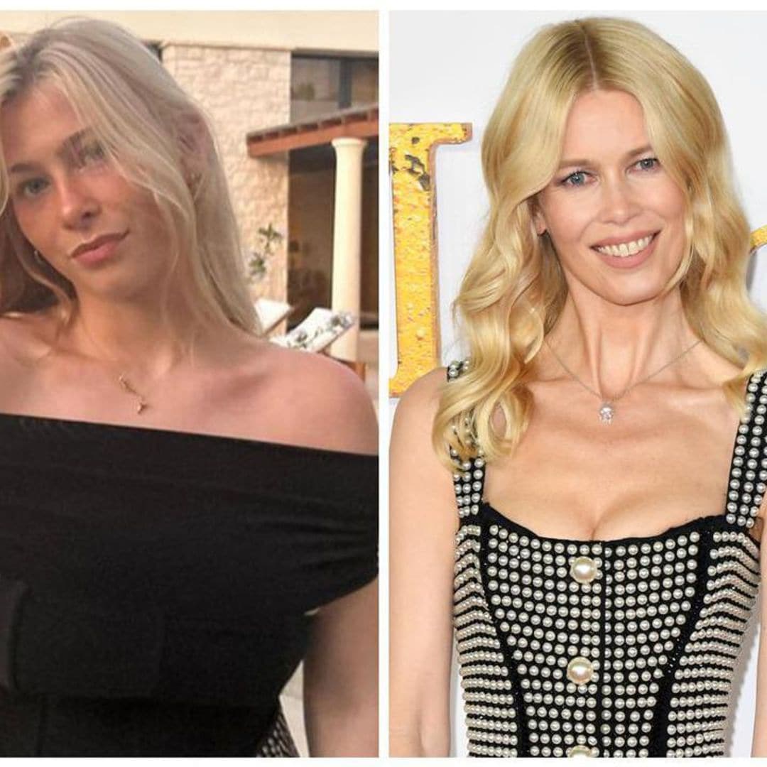 Claudia Schiffer’s daughter looks just like her in stunning new photos