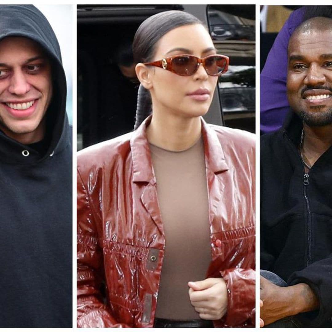 Kanye West claims Pete Davidson will get Kim Kardashian ‘hooked on drugs’