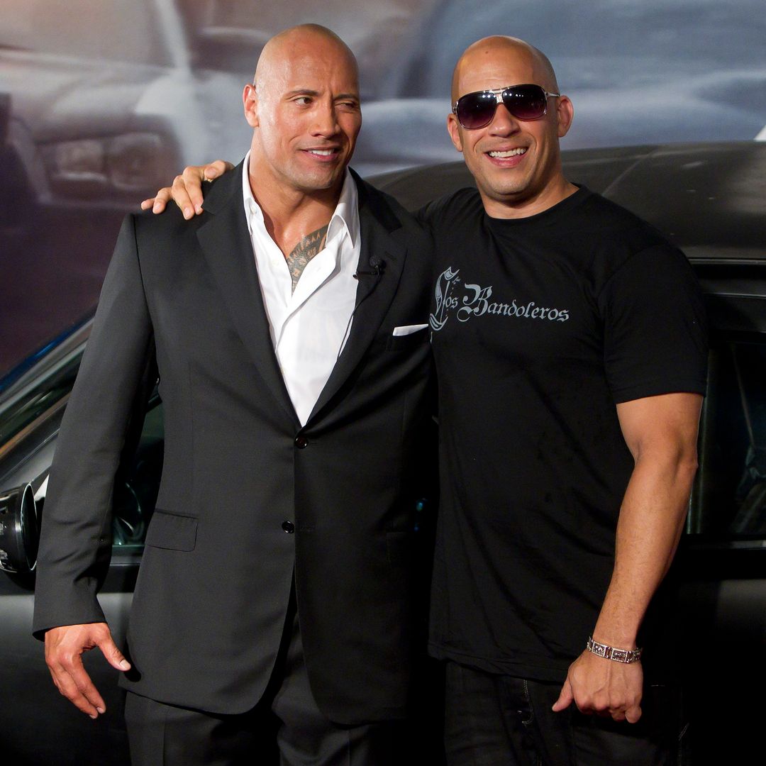 Vin Diesel and Dwayne Johnson's tense Golden Globes moment sparks speculation about their feud