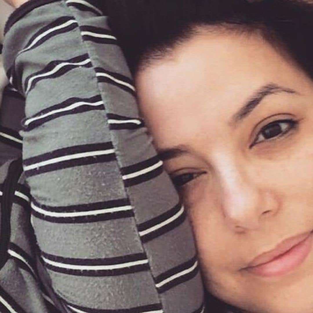 Eva Longoria shares her ultimate mama morning and it involves baby feet