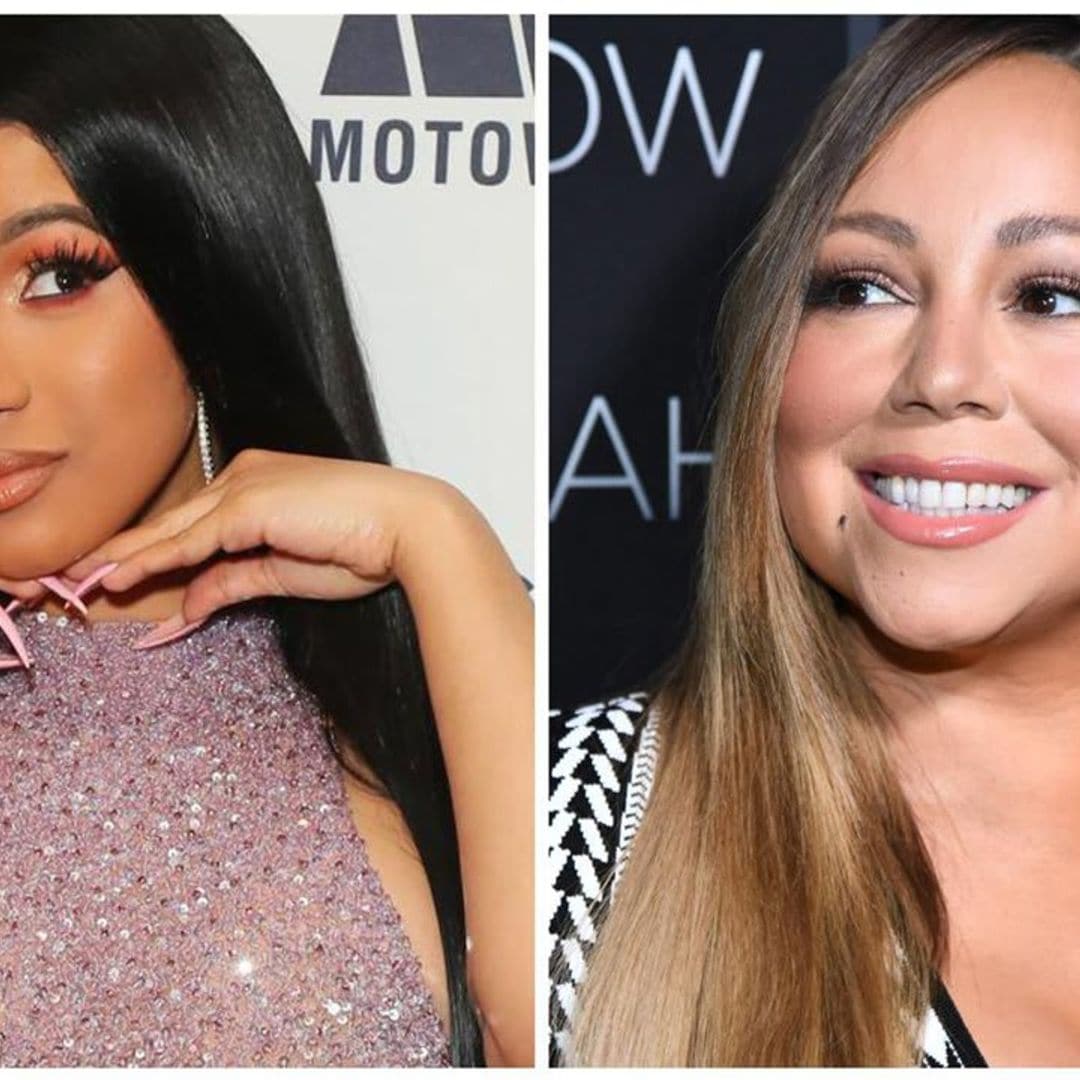 Cardi B tells Mariah Carey she grew up listening to ‘Barney and Disney music’