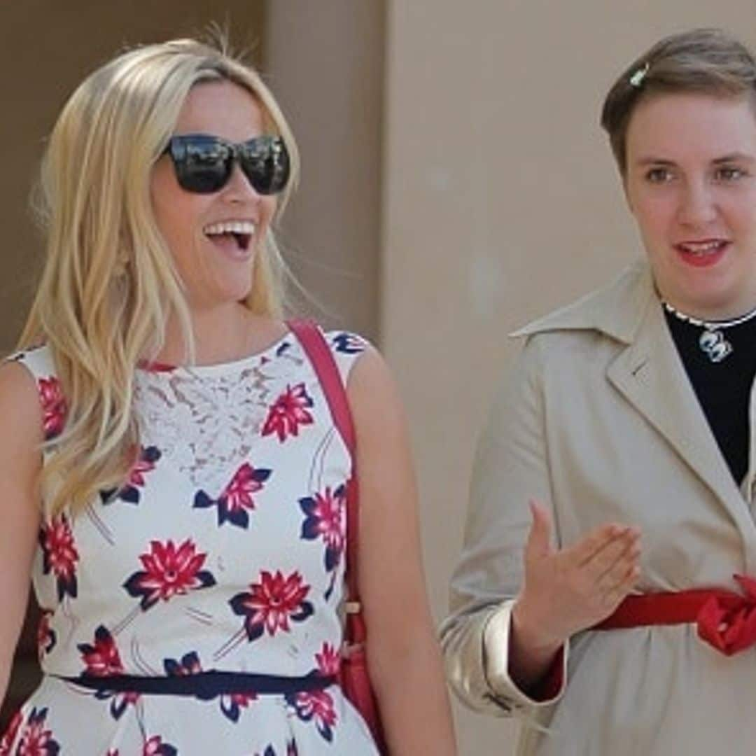 Lena Dunham lunches with Reese Witherspoon, hangs with Emily Ratajkowski