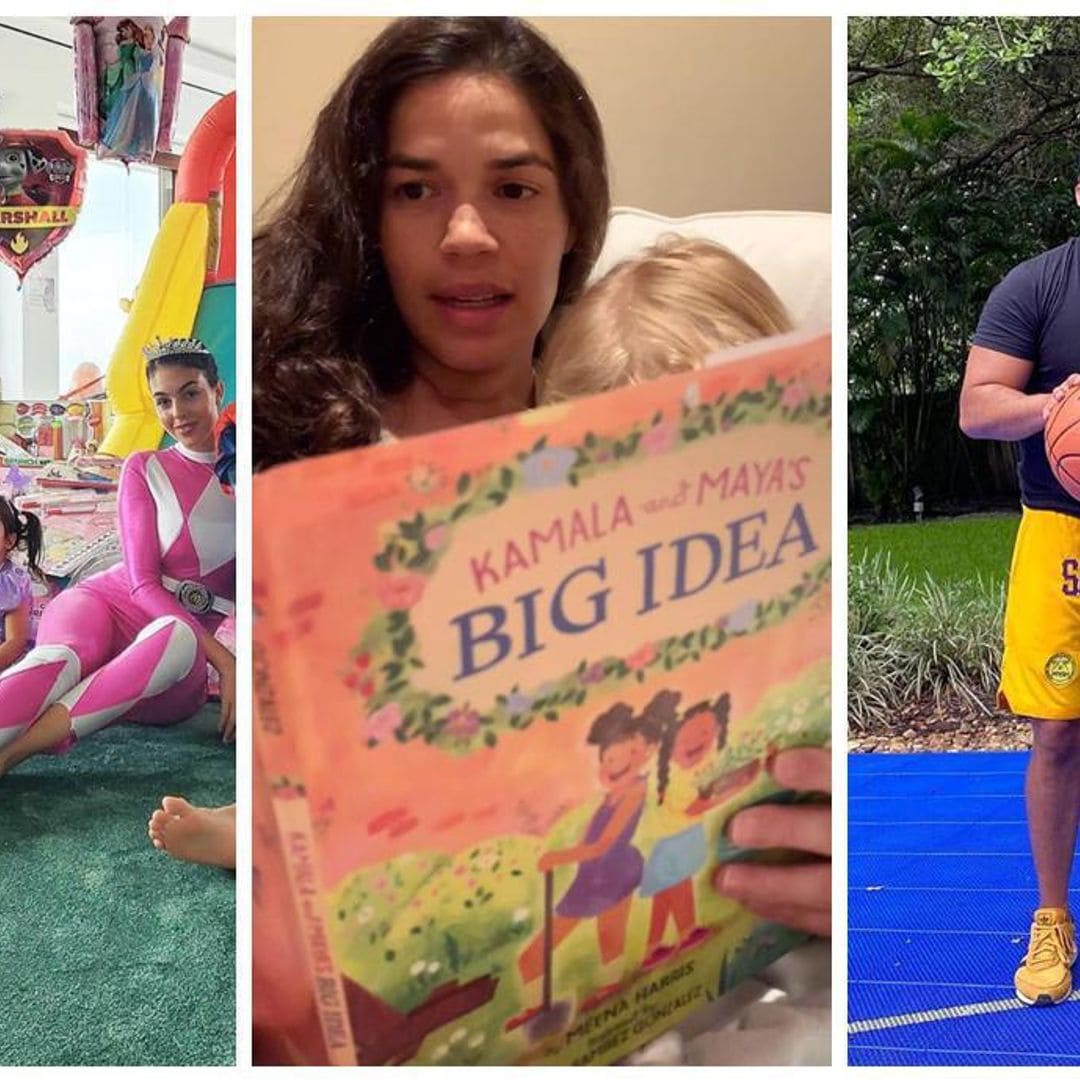 America Ferrera’s teary story time with son and more must-see photos