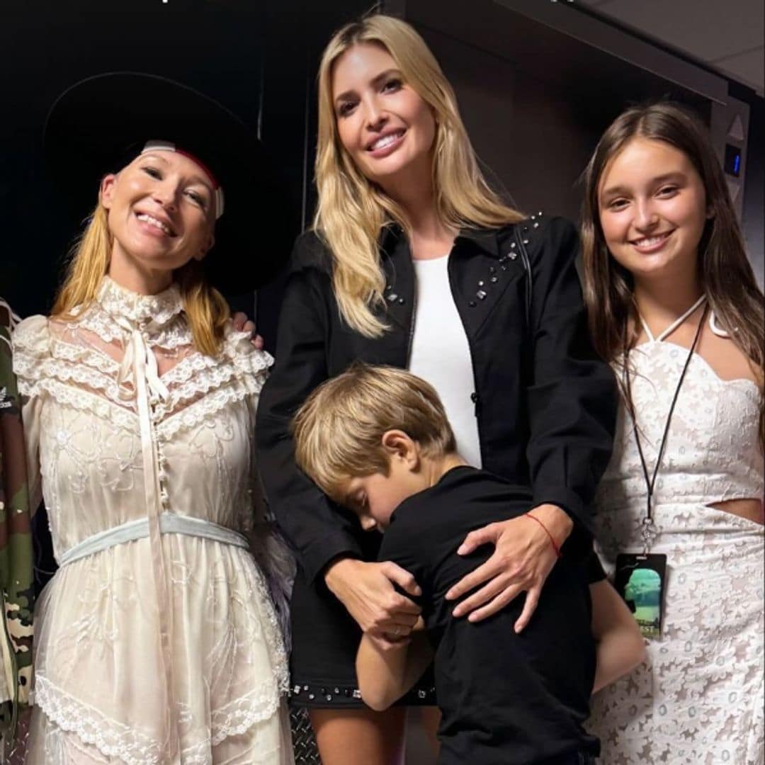 Ivanka Trump marvels at her kids at Jewel concert as they 'fell in love' with the songs from her childhood