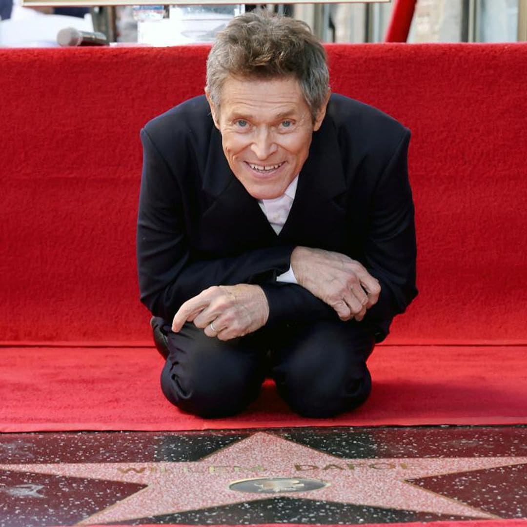 The first Hollywood Walk of Fame Star of 2024 goes to Willem Dafoe