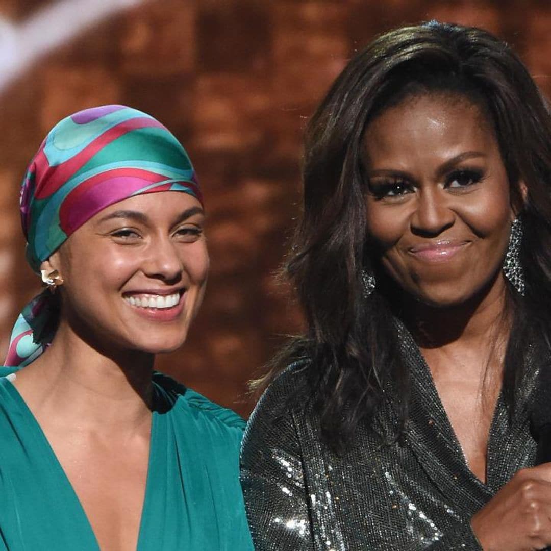 Michelle Obama and Alicia Keys team up to connect mentorship and entertainment for students