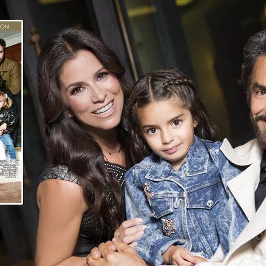 Eugenio Derbez and his family come together for the first time and discuss their unique dynamic