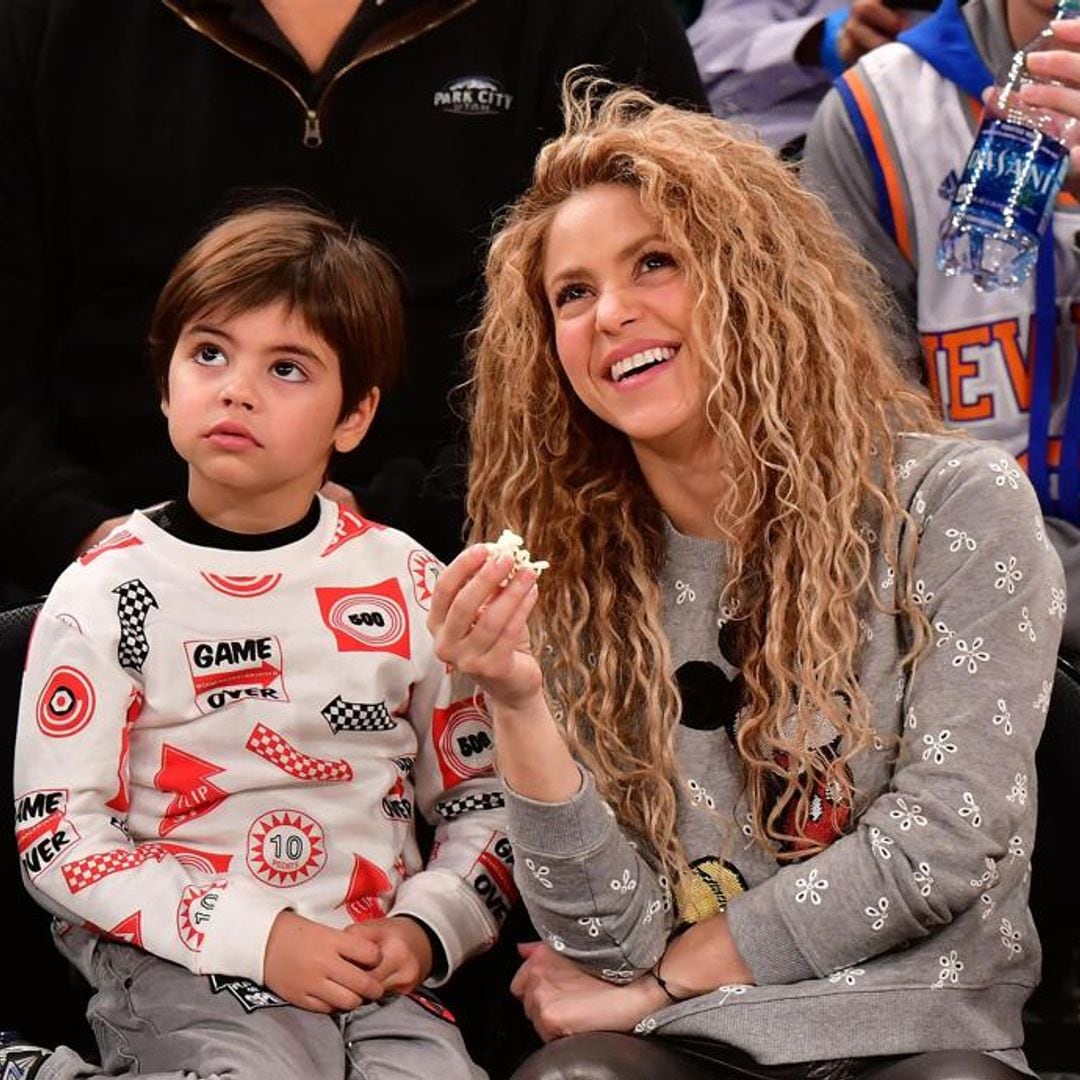 Shakira shares the song her six-year-old son Milan taught her