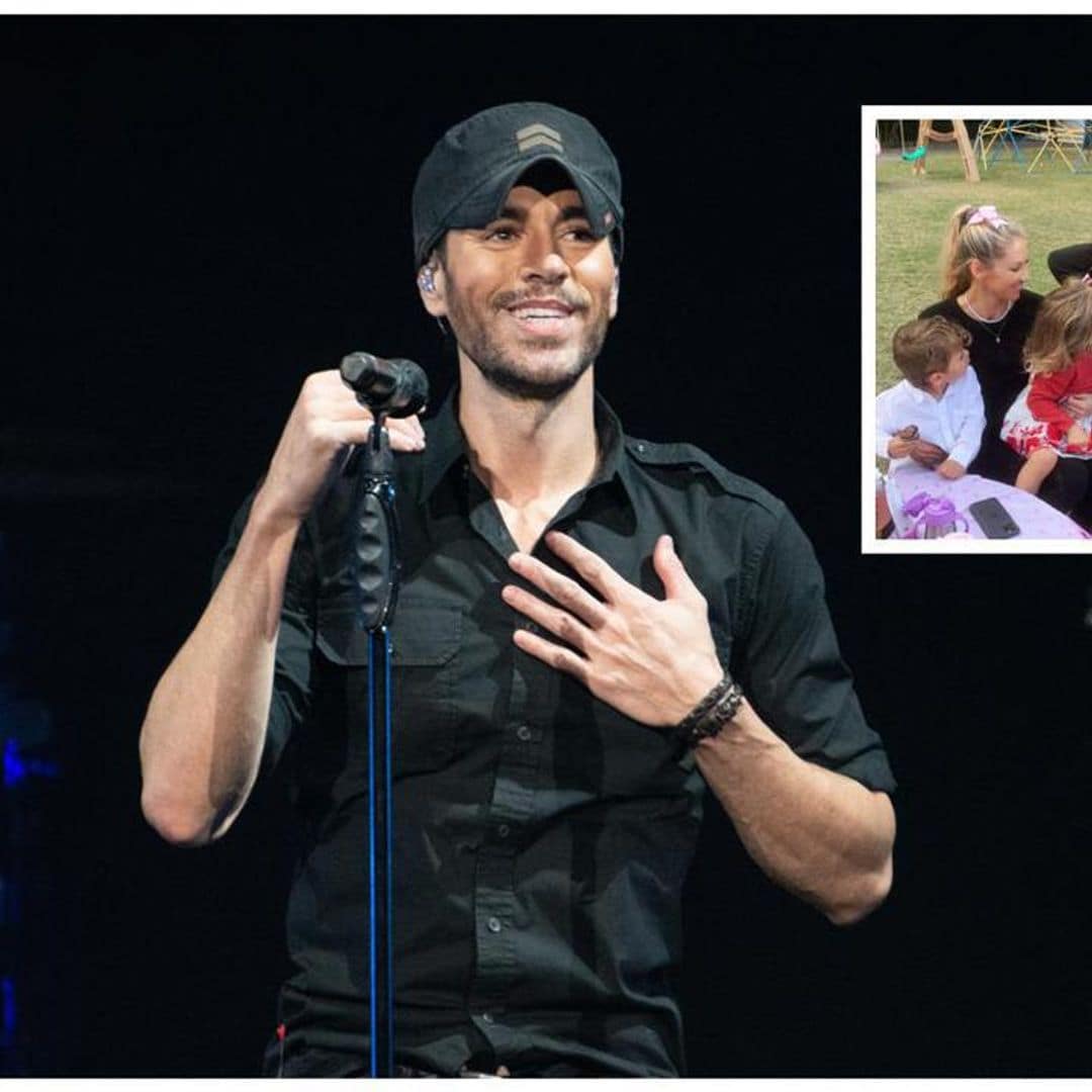 Enrique Iglesias reveals his kid’s go-to song when on the car