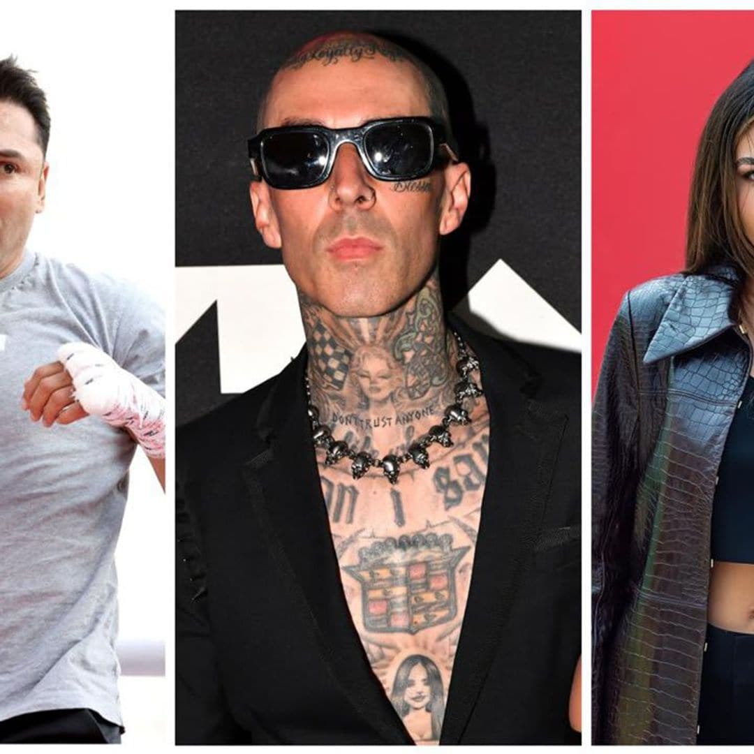 Oscar De La Hoya responds to claims that Travis Barker raised his daughter Atiana