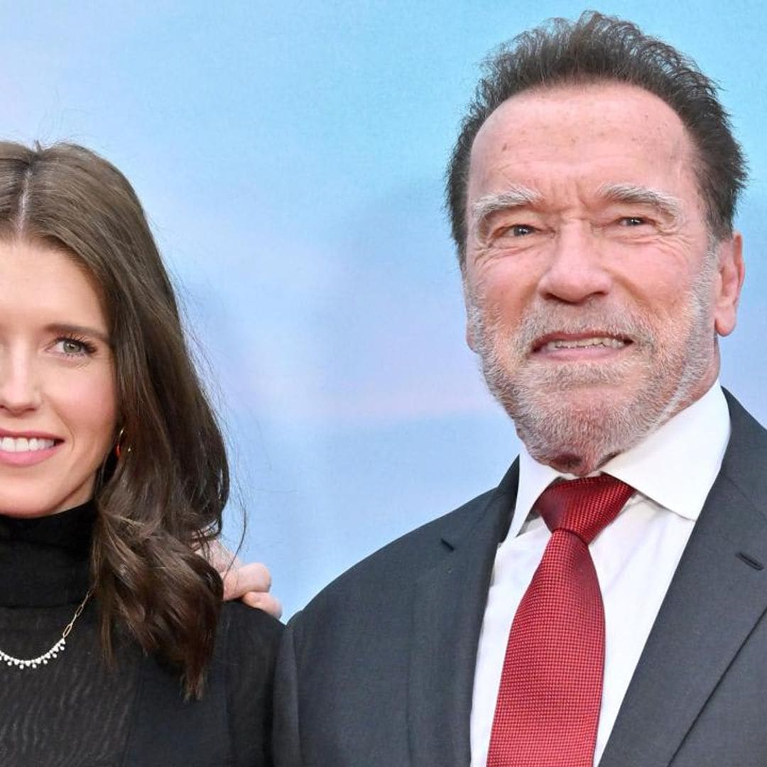 Arnold Schwarzenegger joins Katherine and his granddaughters for a family ski trip