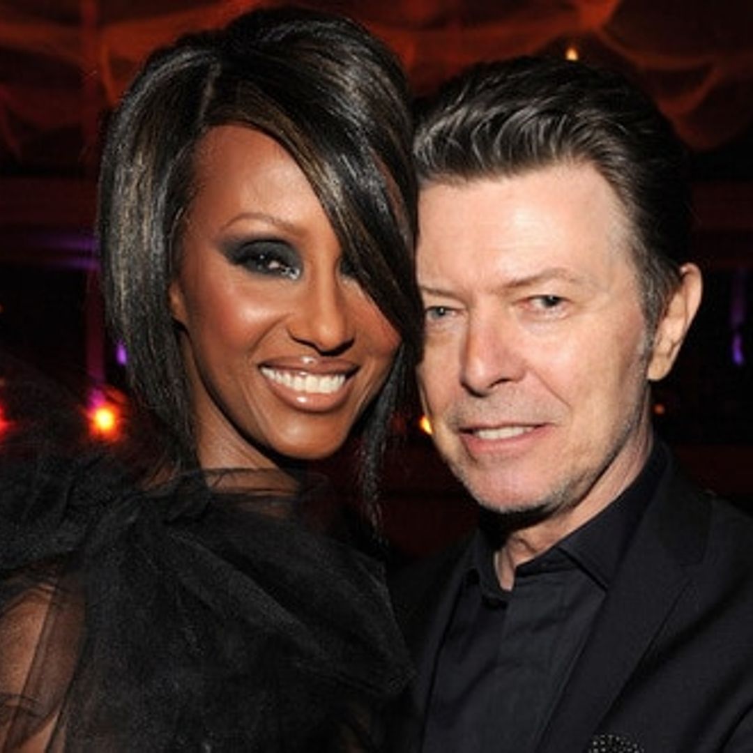 Iman seen for first time since husband David Bowie's death