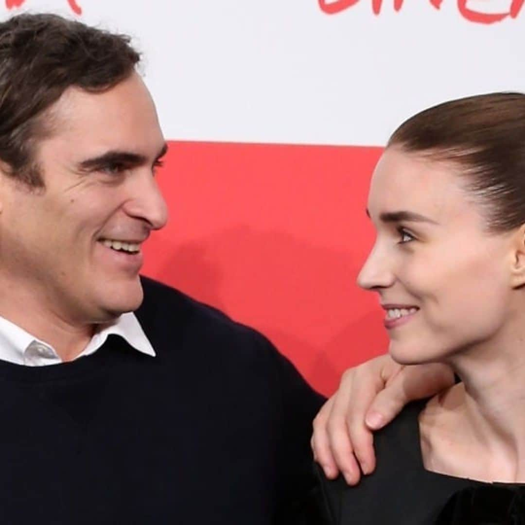 Joaquin Phoenix opens up about living with girlfriend Rooney Mara